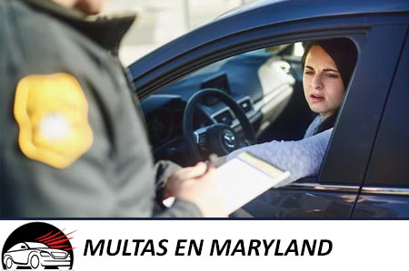 consultar multas de trafico en Maryland