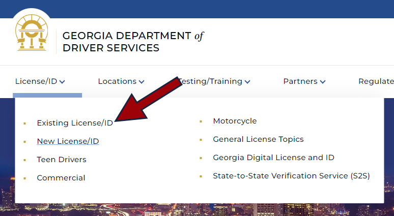 renovar licencia de conducir en georgia