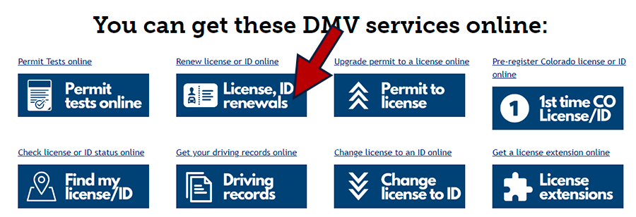 renovar licencia de manejo colorado