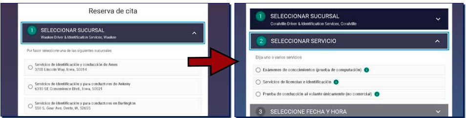 examen para licencia de conducir en iowa