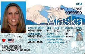 licencia de conducir Alaska