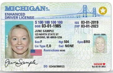 licencia de manejo Michigan citas