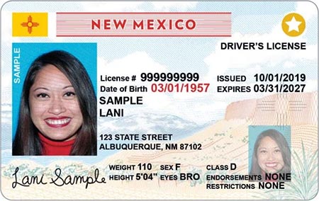 licencia de manejo new mexico