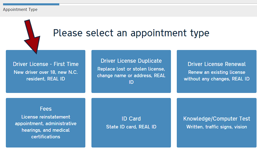 requisitos para sacar licencia de conducir en carolina del norte