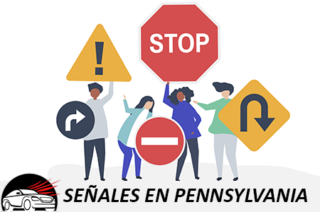 Señales de transito Pennsylvania