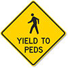 Yield to pedestrian