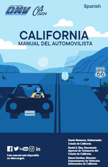 manual del conductor California en español