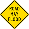 road may flood