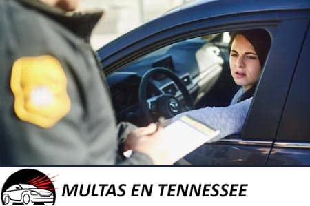 multas de tránsito en Tennessee
