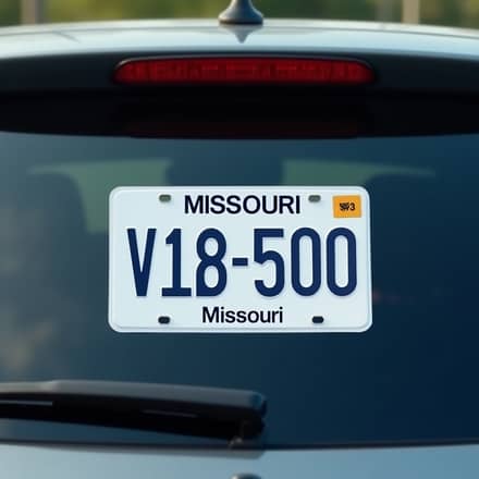 que necesito para sacar placas en missouri