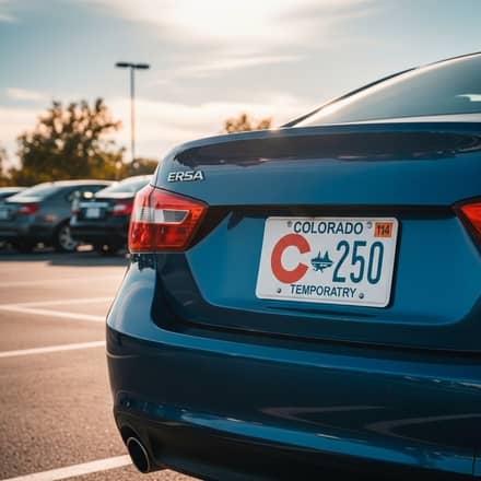sacar placas de carro en colorado