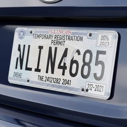 requisitos para sacar placas en illinois